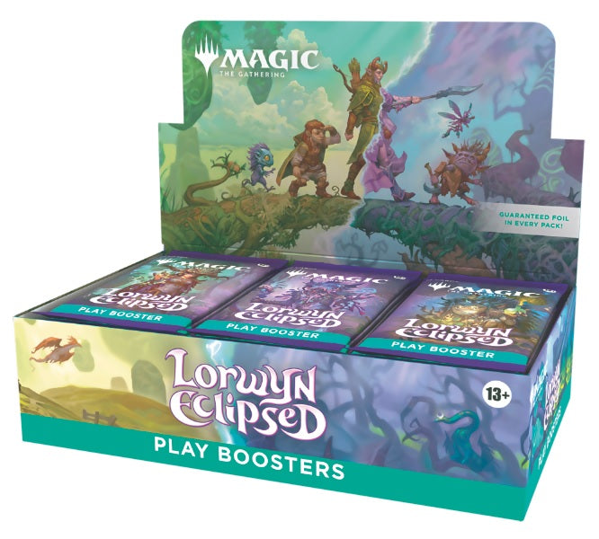 Magic the Gathering CCG: Lorwyn Eclipsed COMBO - Collector Booster Display (12), Play Booster Display (30), Bundle, 2 Commander Decks