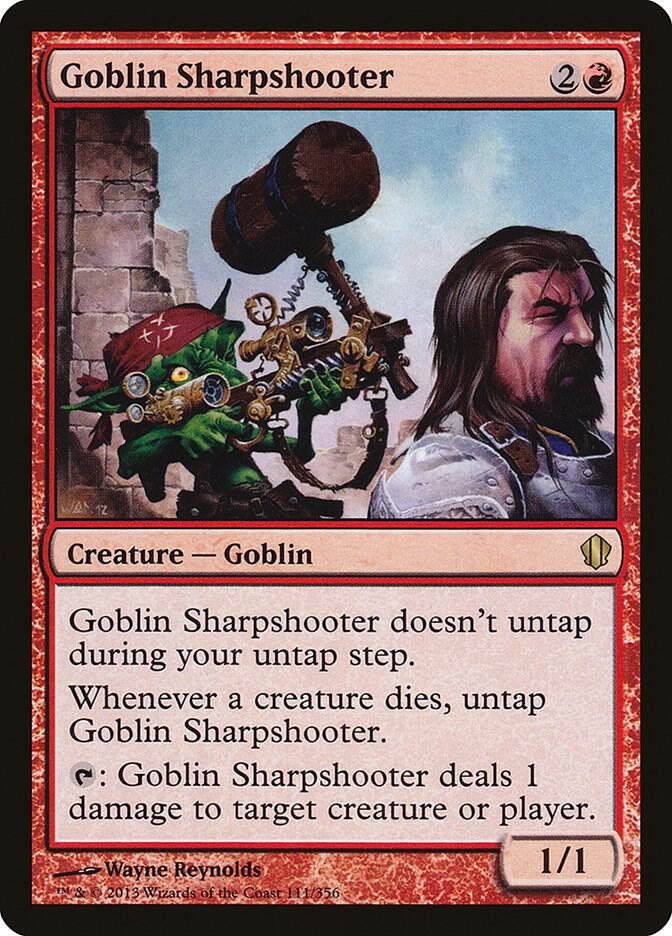 Goblin Sharpshooter - Commander 2013 - 111