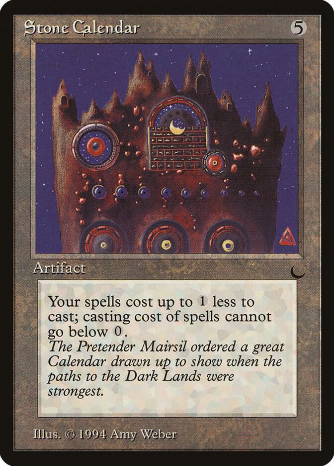 Stone Calendar - The Dark -