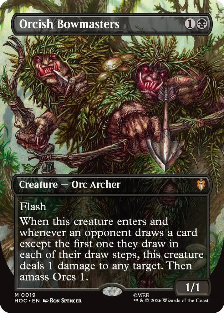 Orcish Bowmasters (Borderless) - The Hobbit: Eternal-Legal - 19