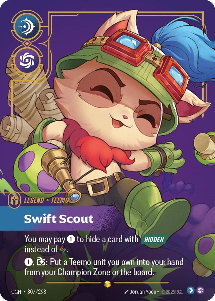 Teemo, Swift Scout (Overnumbered) - Origins - 307/298