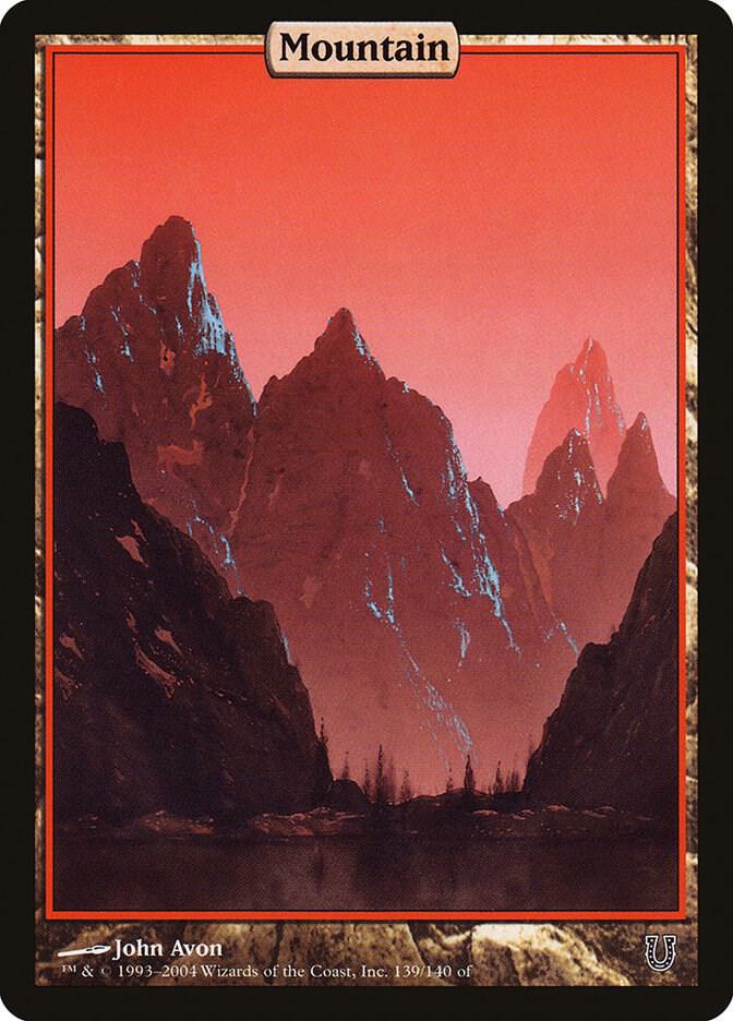Mountain - Full Art - Unhinged - 139