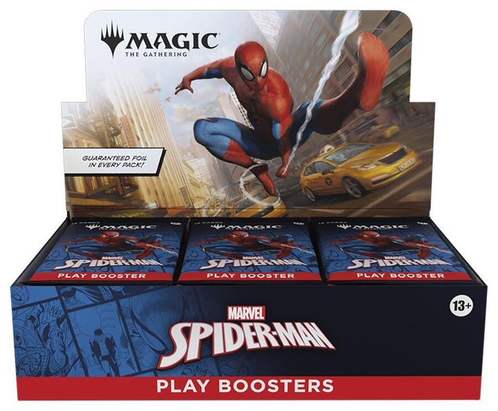 Magic the Gathering CCG: Marvel`s Spider Man Play Booster Display (30)