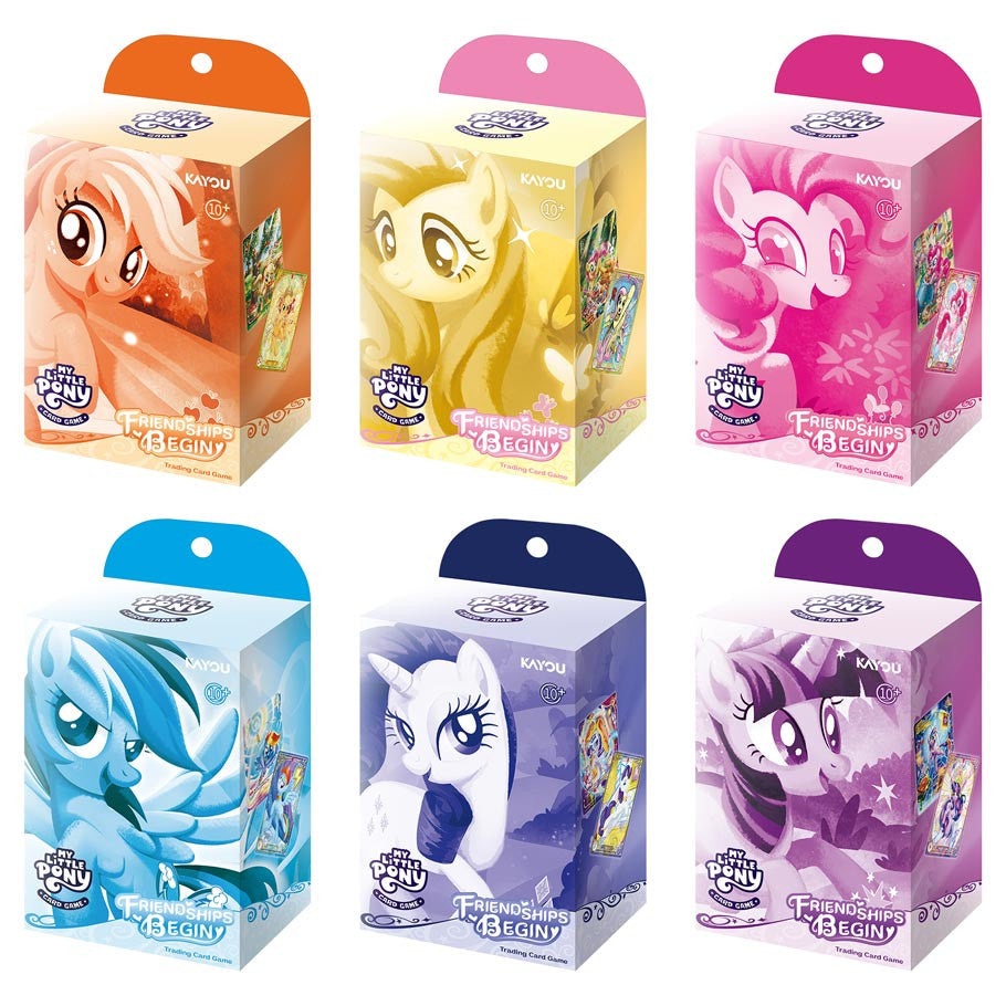 My Little Pony Trading Card Game: Friendships Begin Starter Deck Assortment (6)