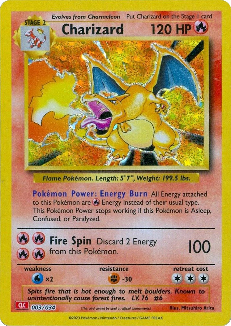 Charizard - Trading Card Game Classic - 003/034