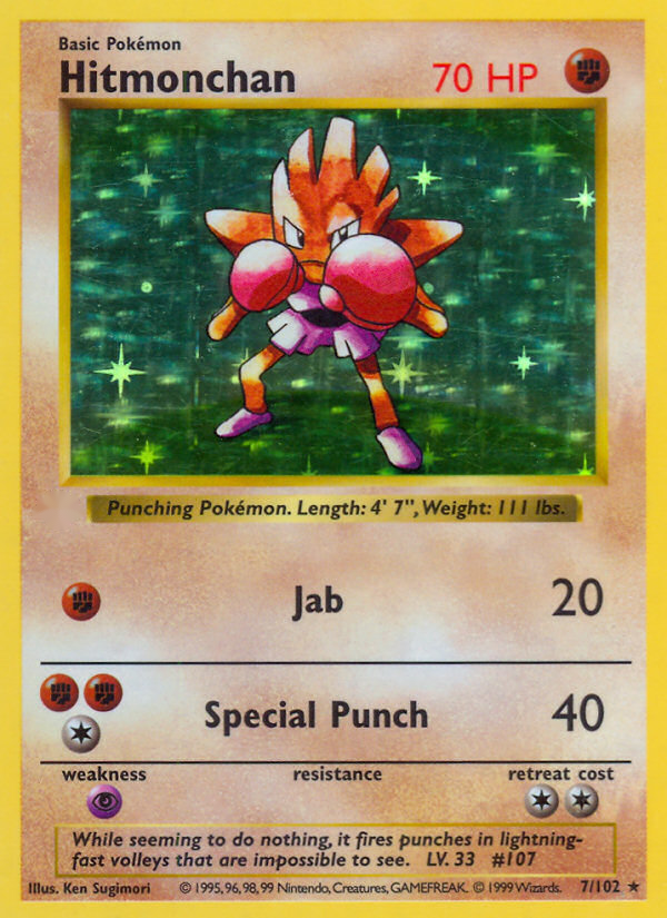 Hitmonchan - Base Set - 007/102