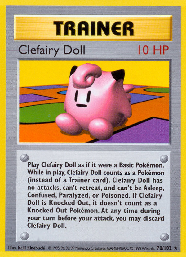 Clefairy Doll - Base Set - 070/102