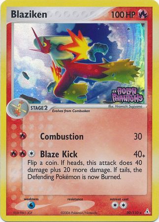 Blaziken - EX Holon Phantoms - 20/110