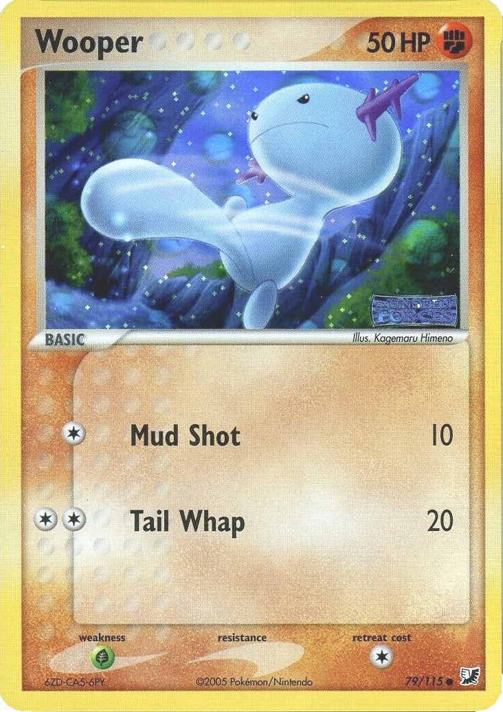 Wooper - EX Unseen Forces - 79/115