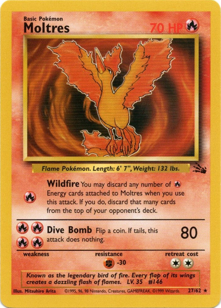 Moltres (27) - Fossil - 27/62