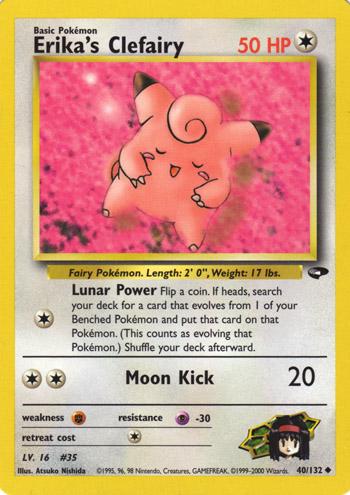 Erika's Clefairy - Gym Challenge - 040/132