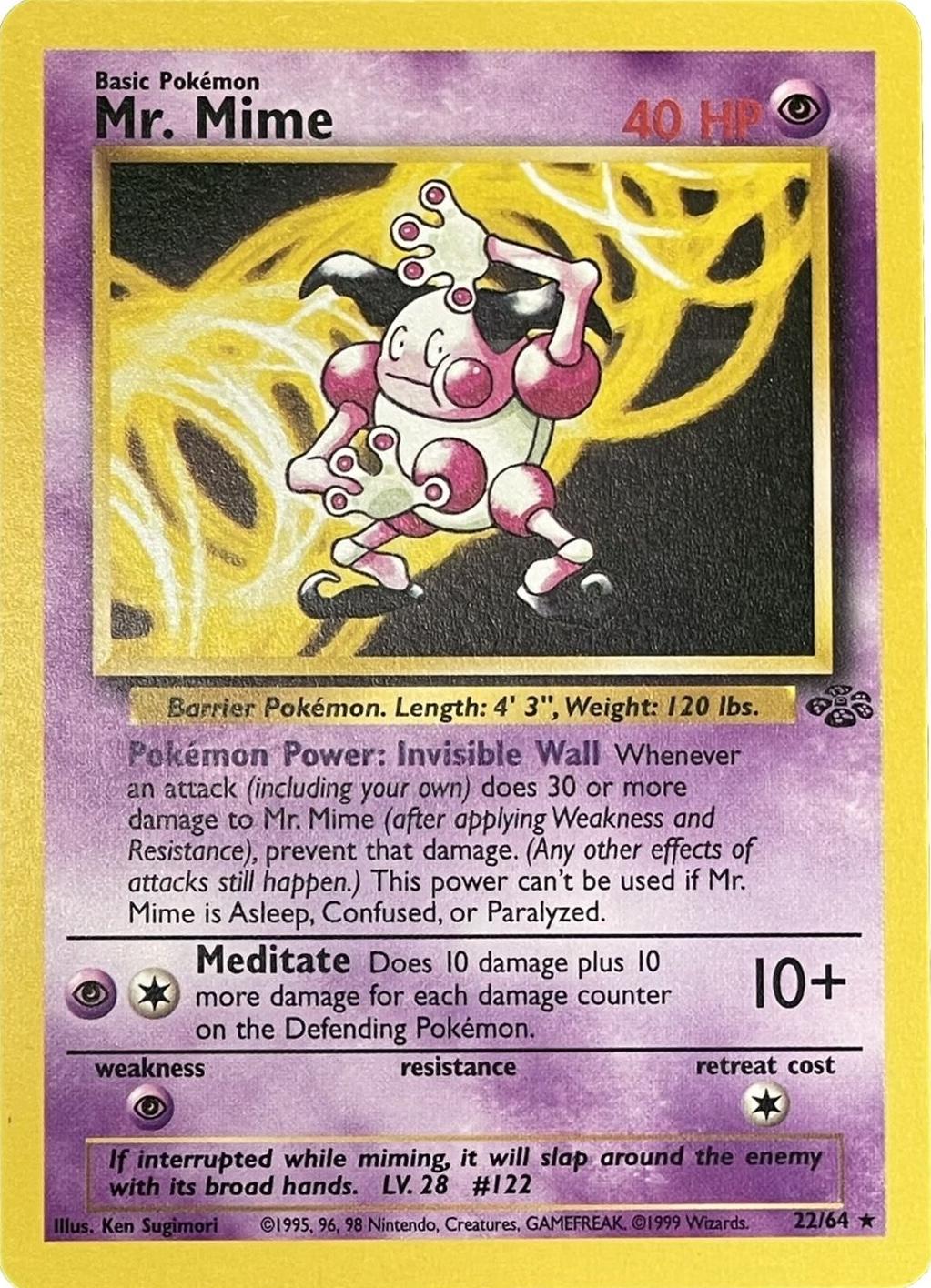 Mr. Mime (22) - Jungle - 22/64