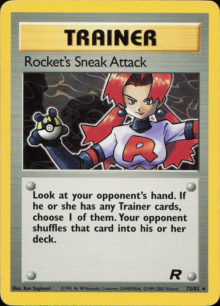 Rocket's Sneak Attack (72) - Team Rocket - 72/82