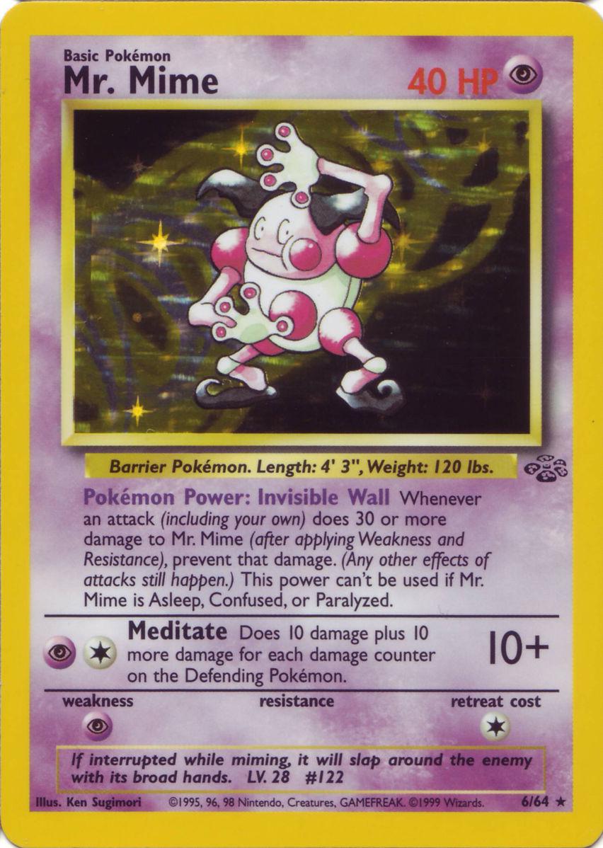 Mr. Mime (6) - Jungle - 06/64
